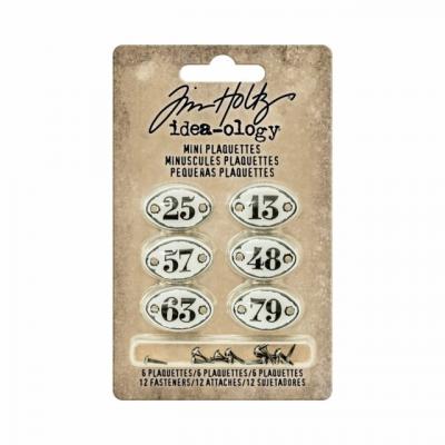 Idea-ology Tim Holtz - Mini Plaquettes